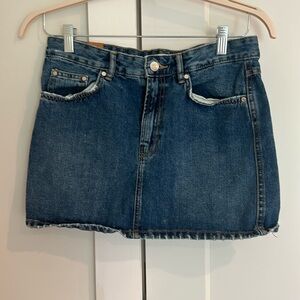 Like new Zara denim mini skit